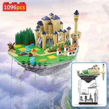 

Creator City in Cloud Castle Tensegrity Sculptures Anti Gravity Dynamic Physics Balance Building Blocks Floating Island Bricks