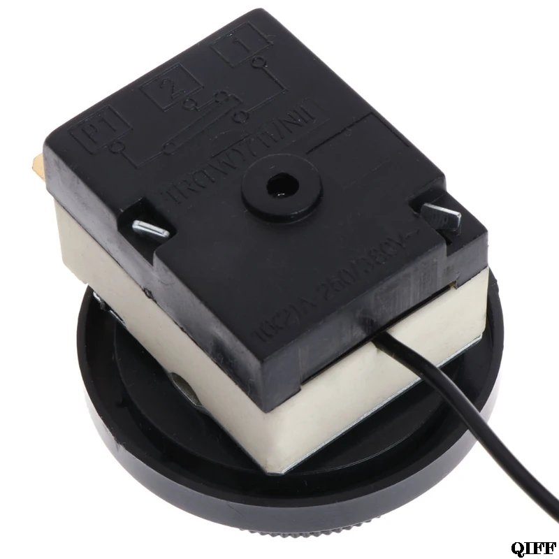 250 V/380 V 16A 0-60C переключатель контроля температуры капиллярный термостат контроль led