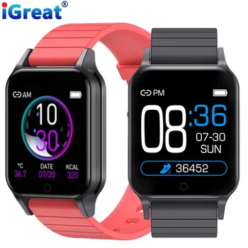 

T96 Smart Watch Men Body Temperature Monitoring Smart Bracelet Heart Rate Monitor Blood Oxygen Pressure Smartwatch Women