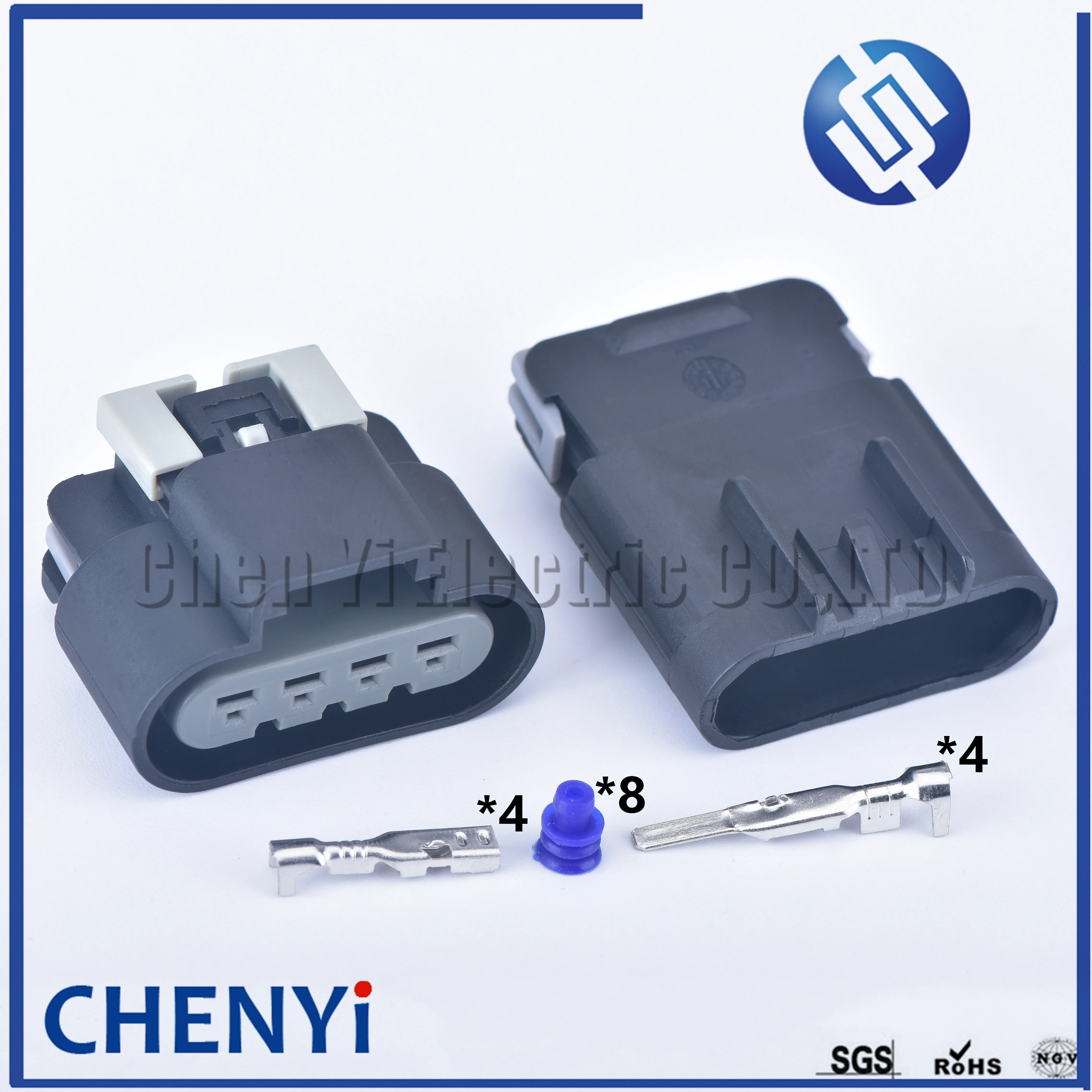 Description Picture 2 of item4 Pin male or female waterproof fuel electric gasoline pump auto connector 15326633 15326631 For Tahoe gas pump plug Buick GM