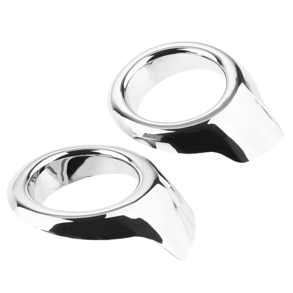 2X ABS Car Front Fogs Light Lamps Cover Trims Chrome Protector For Ford | Автомобили и мотоциклы