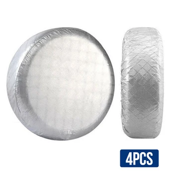 

4pcs 29" Spare Tire Universal Protective Cover for SUV Wheel Waterproof Dustproof Sunproof