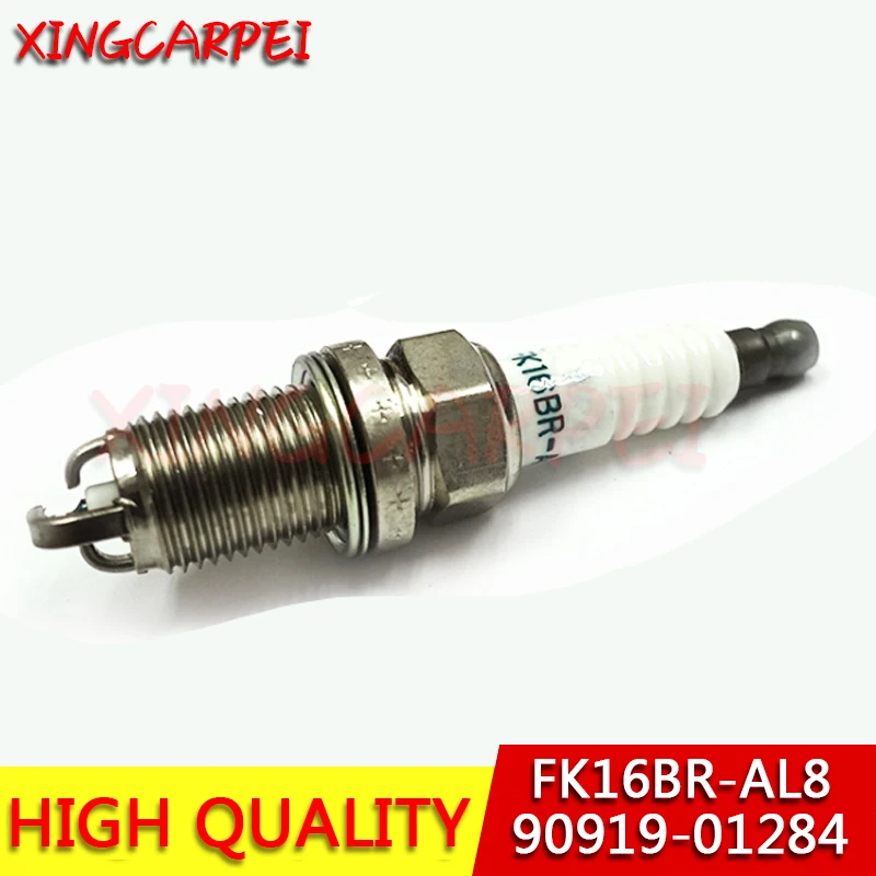 4 шт. OEM FK16BR-AL8 90919-01284 иридиевая Свеча зажигания для Toyota Sienta NHP170 Prius NHP10 автозапчасти