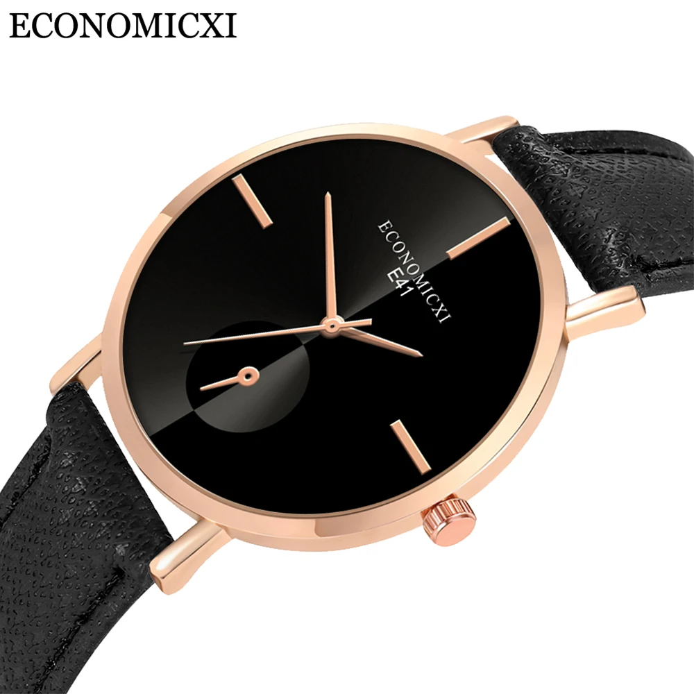 

Women Watches Brand Quartz Ladies Watch Top Luxury Wristwatch Red Leather Strap Female Clock Fashion Dress Relojes Para Mujer
