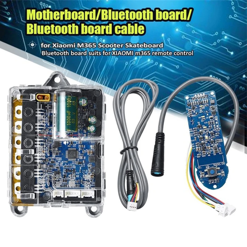 For Xiaomi M365 Scooter Electric Skateboard Dashboard Bluetooth Bt  Instrument Circuit Board Mainboard Controller For Ninebot|Scooter Parts \u0026  Accessories| - AliExpress