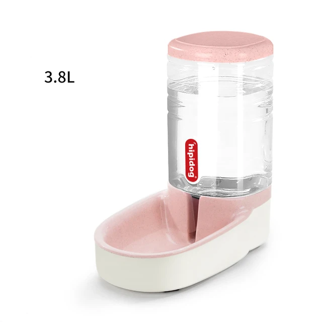 pink drinking water