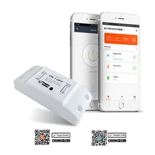 DIY WiFi умный светильник таймер выключателя беспроводной пульт дистанционного управления работает с Alexa Google Автоматизация релейный модуль управления