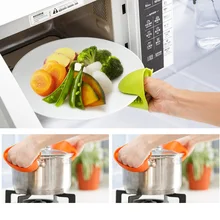 Glove Silicone Oven Mitt Gloves Tool Silicone Glove Home&Amp; Kitchen Pot Holder Gripper Baking BBQ Microwave