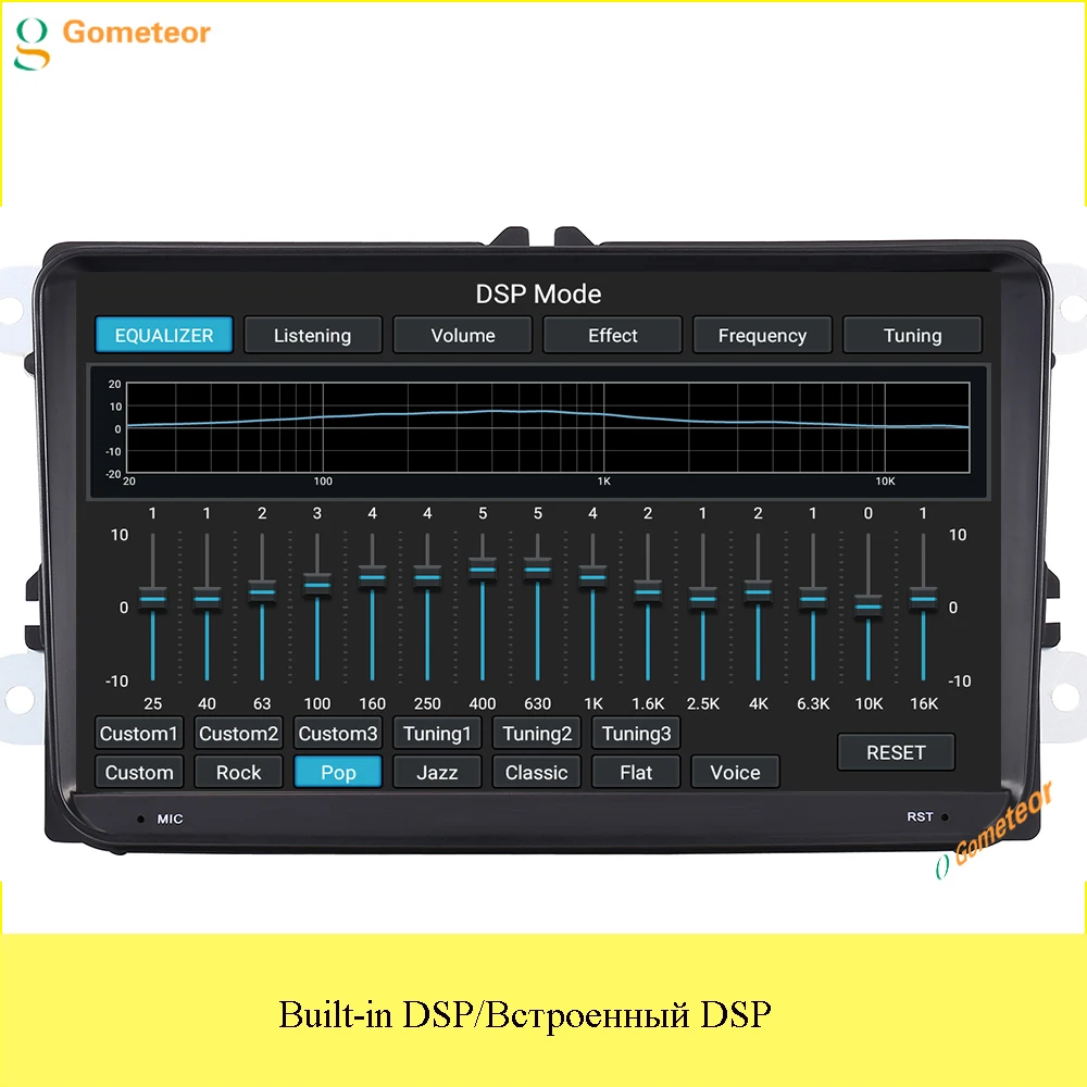 Flash Deal Android 9.0 4GRAM Car DVD Player For VW Volkswagen Tiguan Touran Jetta Sharan Passat B7 B6 Golf Polo With Gps Radio Carplay DSP 3