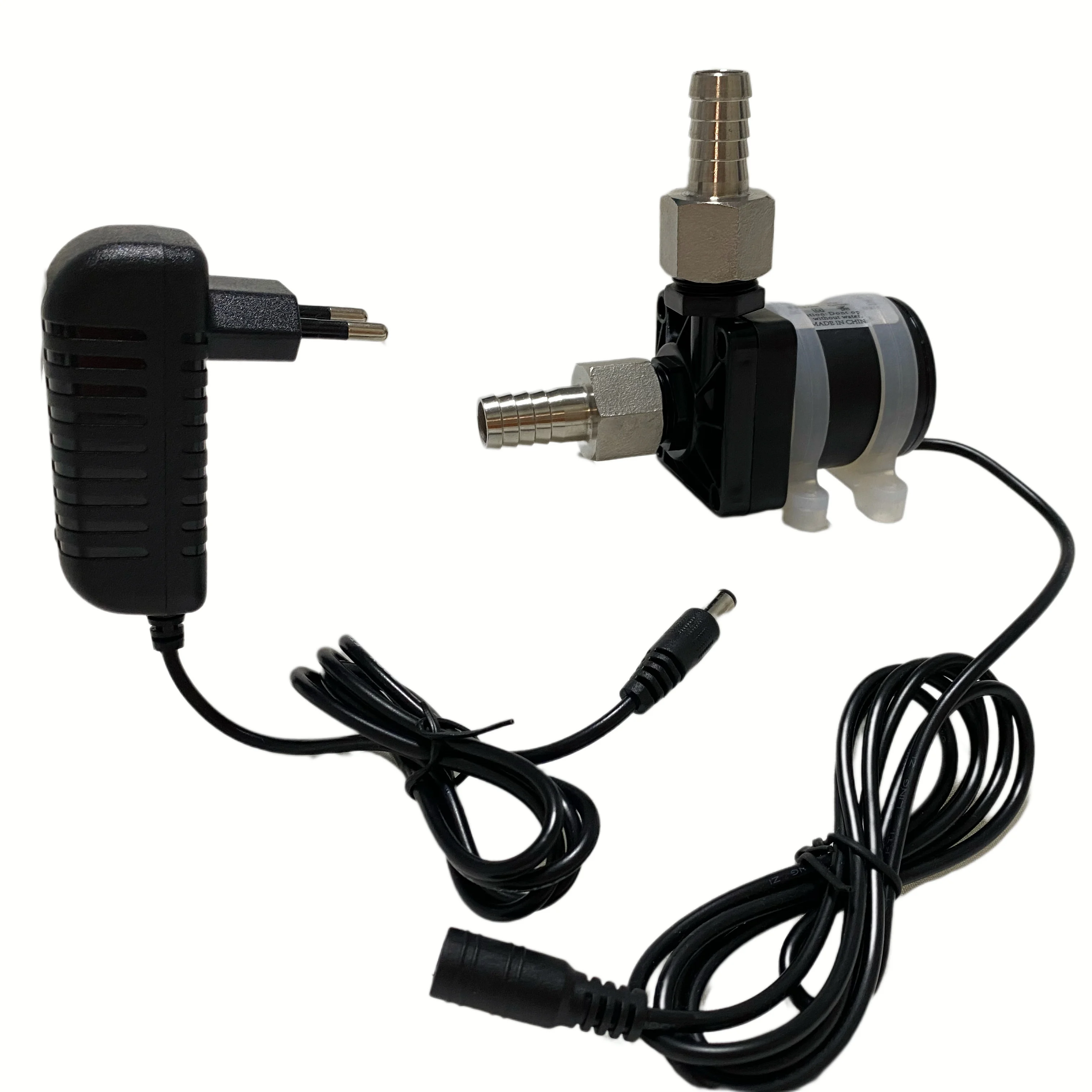 DC 12V Solar Hot Water Heater Circulation Pump with DC Power Supply