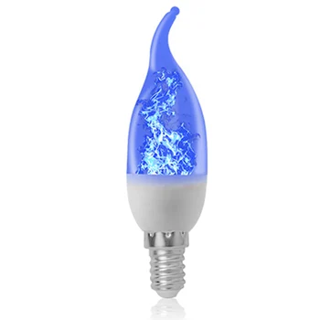 

E26/E27 Flame Effect Lamp LED Fire Light Fashion Creative Candle Lamp Bar KTV
