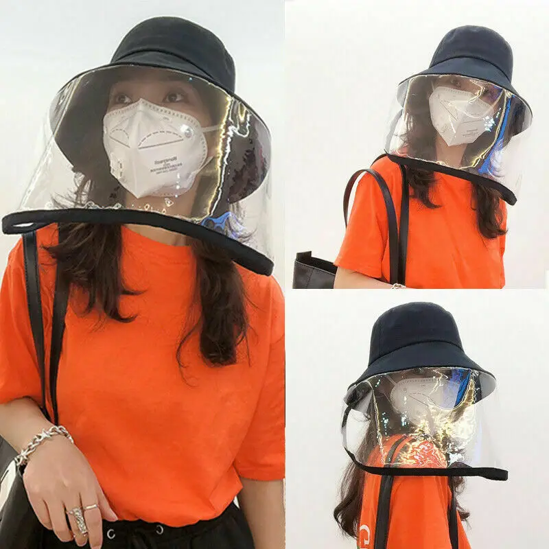 Adults Kid Anti Spitting Protective Hat Face Shield Fisherman Splash Safety Hats | Аксессуары для одежды