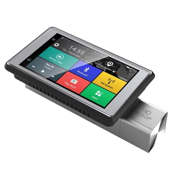 

T4 4.0 Screen Android 5.0 Car Dvr Camera Dash Cam 1080P Night-Vision Dash Full Hd Gps Logger Video Recorder 3G Wifi Dual Lens