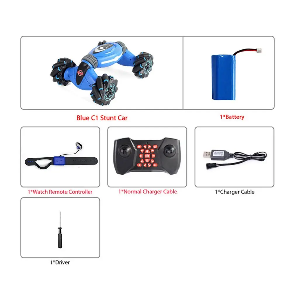 

Remote Control Stunt Car Gesture Induction Twisting Car Off-Road Vehicle Light Music Drift Dancing Side Driving Toy Kids Gift