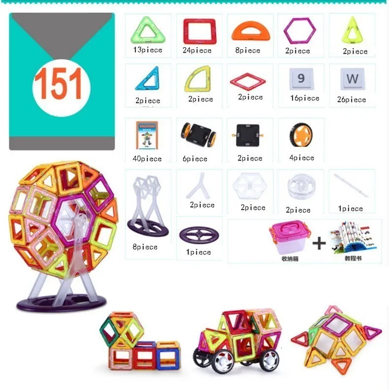 CL-20/100 шт. магнитные дизайнерские игрушки для детей, развивающие Пластиковые Креативные кирпичи, Обучающие строительные блоки, Звездные войны, инопланетянин
