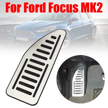 

Car Acessories Stainless Steel Footplate Foot Rest Cover Car Pedal for Ford Focus 2 MK2 MK3 MK4 2012-2017 Kuga Escape
