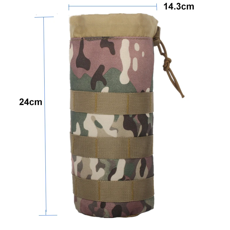 Новая тактическая сумка для воды Molle, военная сумка для бутылки воды, портативный велосипедный карман для путешествий, альпинизма, пешего туризма
