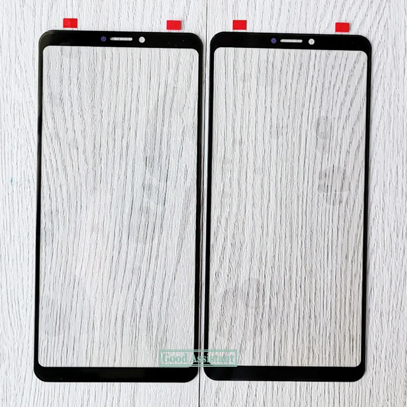 Черный 6,95 дюйма для huawei Honor Note 10 Замена переднего сенсорного экрана стекла внешнего объектива(без кабеля