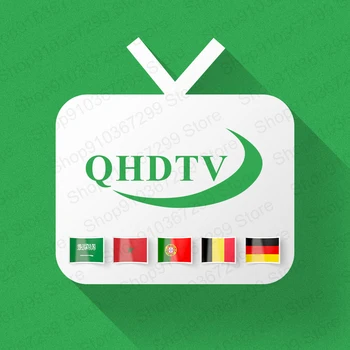 

QHDTV Smart Tv M3u Android Box Support IP TV Germany Portugal Arabic Belgium Algeria Morocco IP Smart TV BOX NO App included