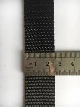 

25mm width thick black nylon ribbon strap with heavy duty for dogs 10 meters a lot