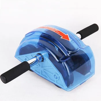 

High Quality Abdominal Wheel 4 Roller Wheel Abdominal Muscle Exerciser with Gear for Home Gym Workout MD88