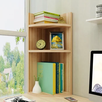 

Corner Simple Receive Arrange Home Students Small Bookshelf Shelf Office On The Table