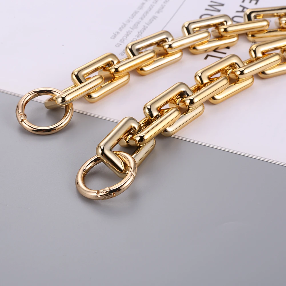 1PC Resin Replacement Chain Detachable Parts Gold Strap Women