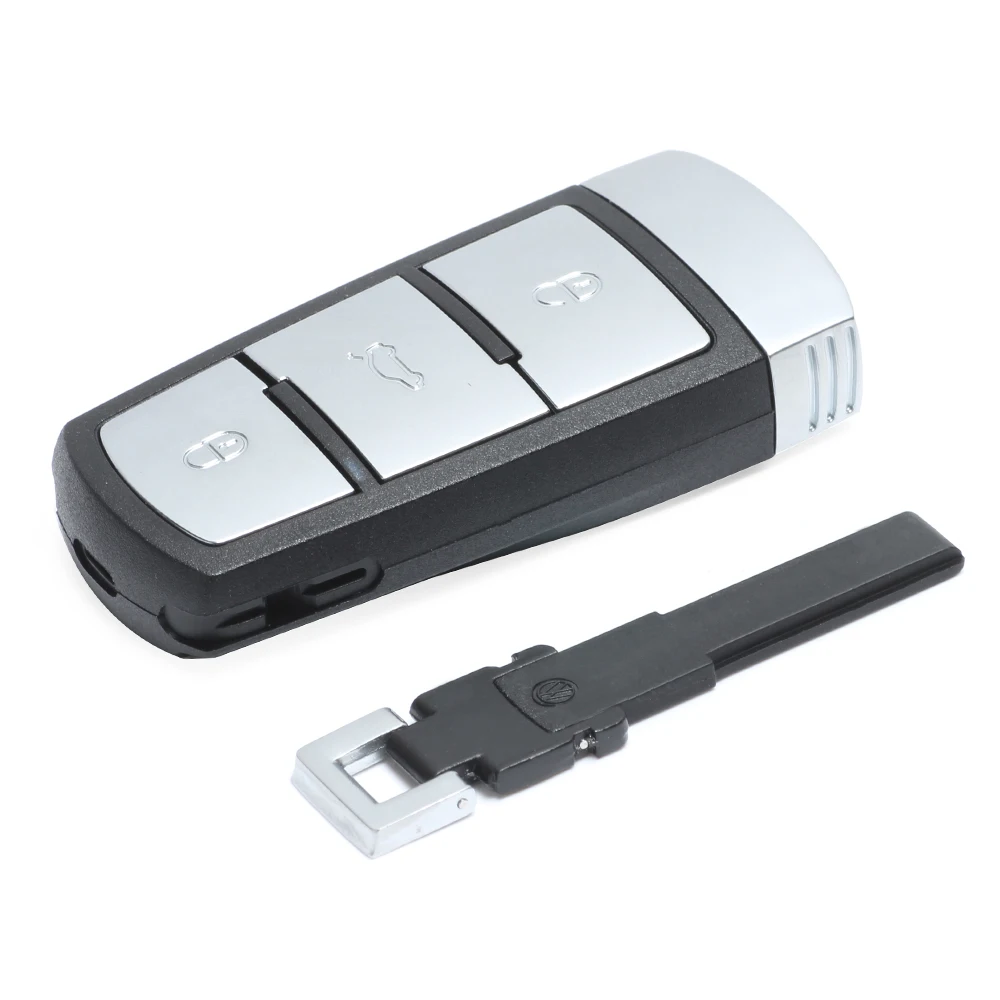 KEYECU 3C0 959 752 BG SMART REMOTE CAR KEY FOB 3 BUTTONS 433MHZ PCF7936 ID46 FOR VW VOLKSWAGEN PASSAT CC 2005-2014 3C0959752BG