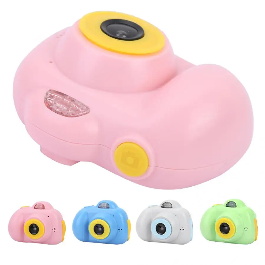 

720P HD 8MP Child Digital Video Camera Cute Cartoon Toy 2.0 Inch Screen Rechargeable Kid Camera for Kids Birthday Festivel Gifts