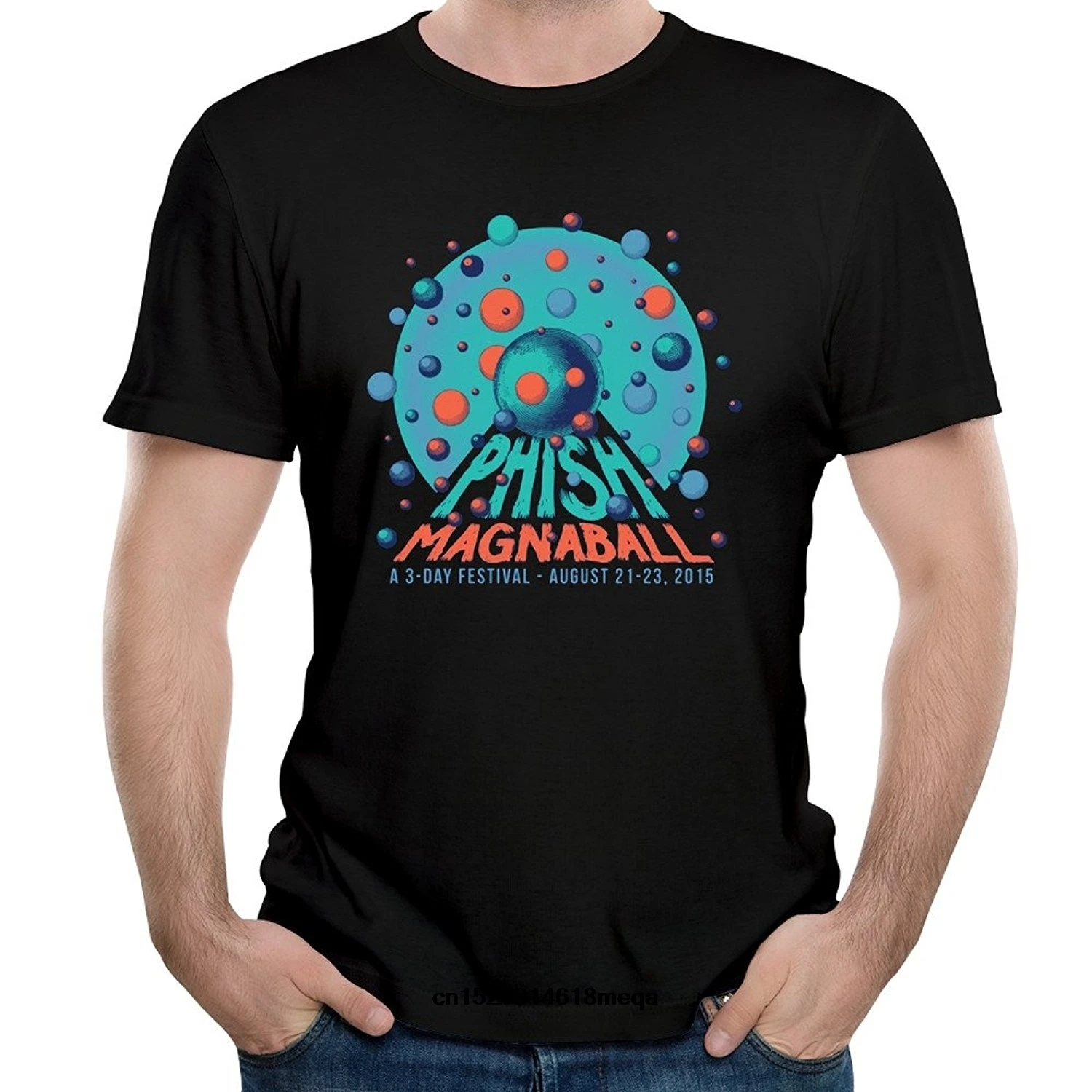 Забавные футболки Phish группа Magnaball Для Мужчин's Модная футболка | Мужская одежда
