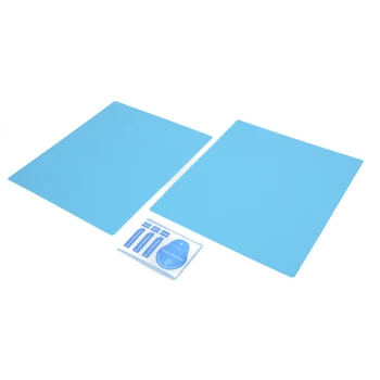 

2x Car Side Window Protective Film Rearview Mirror Anti-fog Glare Sticker Decor