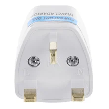 Drop Ship 1PC hot Europe To UK Charger Power Plug Adapter Converter Wall Plug Home