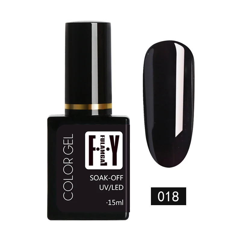 1 шт. набор гелевых лаков! полупостоянная гель uv Vernis светодиодный Гель-лак био-Гели Soak Off Nail Art Лаки Гибридный Гель-лак для ногтей гель лак для ногтей - Цвет: 018