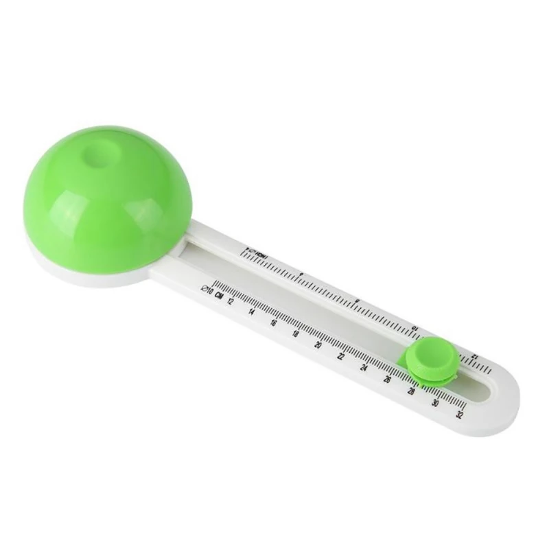 

Plastic Material Beautiful Circle Cutter Handcraft Round Paper Cutting Tool Household Portable Practical Household Circle Cutter