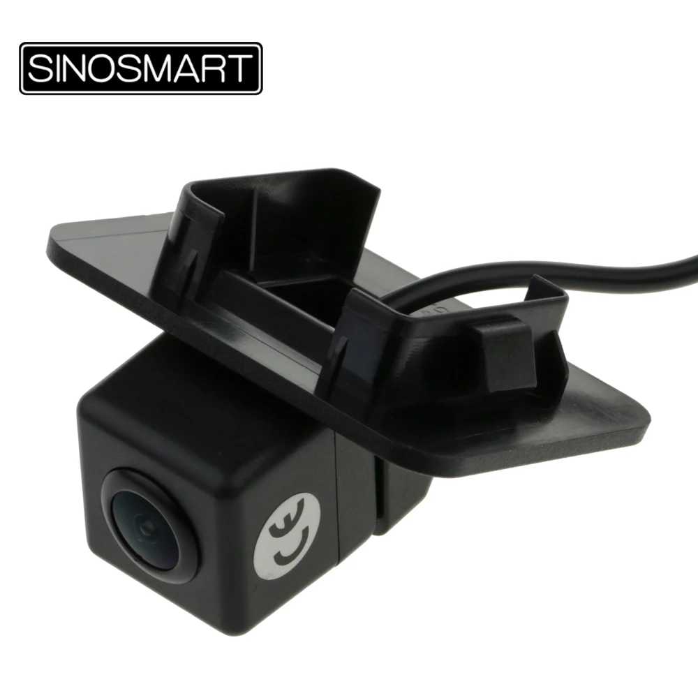 Sinosmart в ассортименте, автомобильная парковочная камера заднего хода для Mazda 2, 4 двери, установка на заводе, оригинальная камера с отверстием, зеркальное изображение