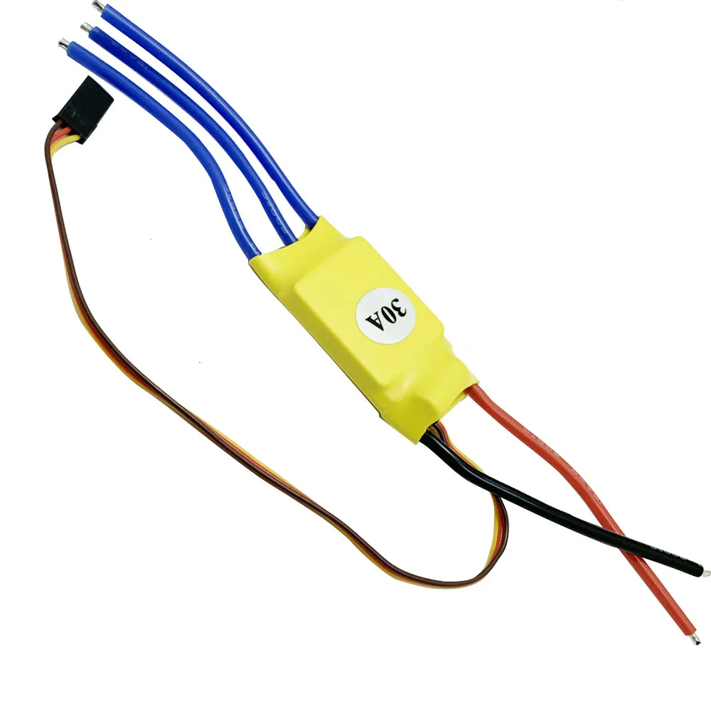 30A ESC Бесщеточный Регулятор скорости двигателя для ESC T-rex 450 V2 Вертолет лодка для FPV F450 мини Квадрокоптер Дрон