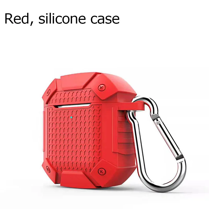 Rüstung Fall Für Airpods 1 Fall Silikon Drahtlose Bluetooth Kopfhörer Fall Abdeckung Für Air Schote