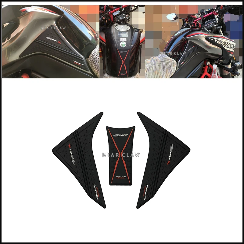 Для Honda CB190X cb190x высокое качество бак мотоцикла тяги Сторона Pad газа топлива колено Ручка Наклейка