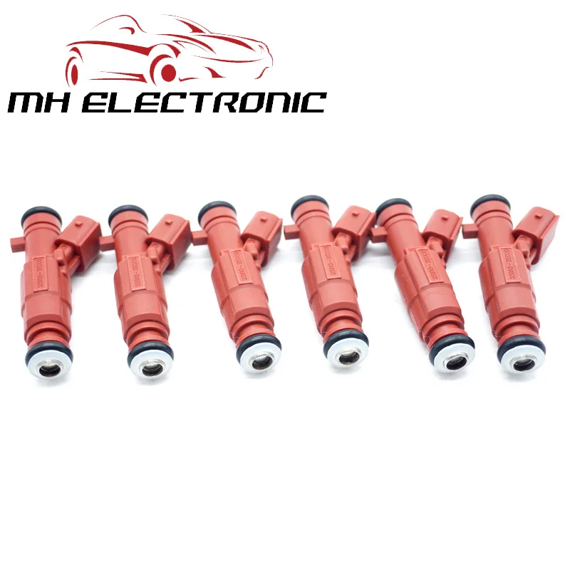 MH Electronic New 6pcs/lot Fuel Injector For Hyundai Elantra 1.8L Kia