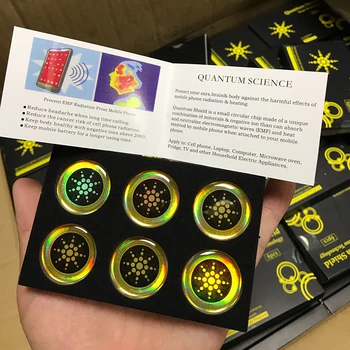 

Quantum Shield Cell Phone Anti Radiation Protection Sticker
