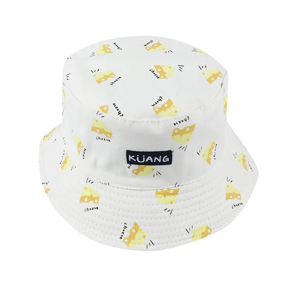 Двусторонняя одежда банан Рыбацкая шляпа Новая мода унисекс для взрослых Солнцезащитная шляпка для ношения на открытом воздухе Повседневная# YL5