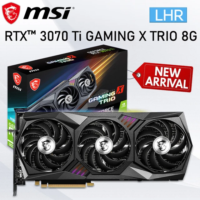 Gddr6x Msi Geforce Rtx 3070 Ti Gaming X Trio 8g Graphics Card