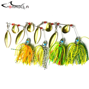 SALE PRICE ❤️ Spinner Bait Fishing Lures Weights 17g Spinnerbait Metal Isca Artificial Articulos De Pesca Fishing Bait Fishing Spinner - discount item 40% OFF Sports & Entertainment