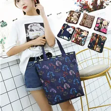 Wahyah складная сумка для покупок, многоразовая сумка для продуктов, нейлоновая сумка для покупок, женский клатч, сумки с принтом, сумка для хранения, сумка для путешествий, ZY115