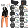 Crimping Pliers SN-2549 +8 Jaw Kit 2.8/4.8/6.3/XH2.54  Ferrules Terminator Insulated Cable Connector Electrical Wire Crimp Clamp 1