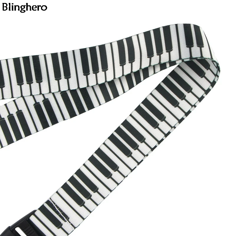 Blinghero пианино клавиатура Печать Шнурок для ключей телефон держатель для телефона ремешки шеи модные аксессуары BH0187