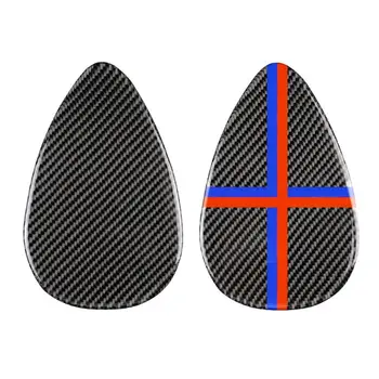 

Carbon Fiber Car Console Air Outlet Vent Cover Stickers Interior Trim for Mini Cooper JCW One F56 F55 F54 Accessories