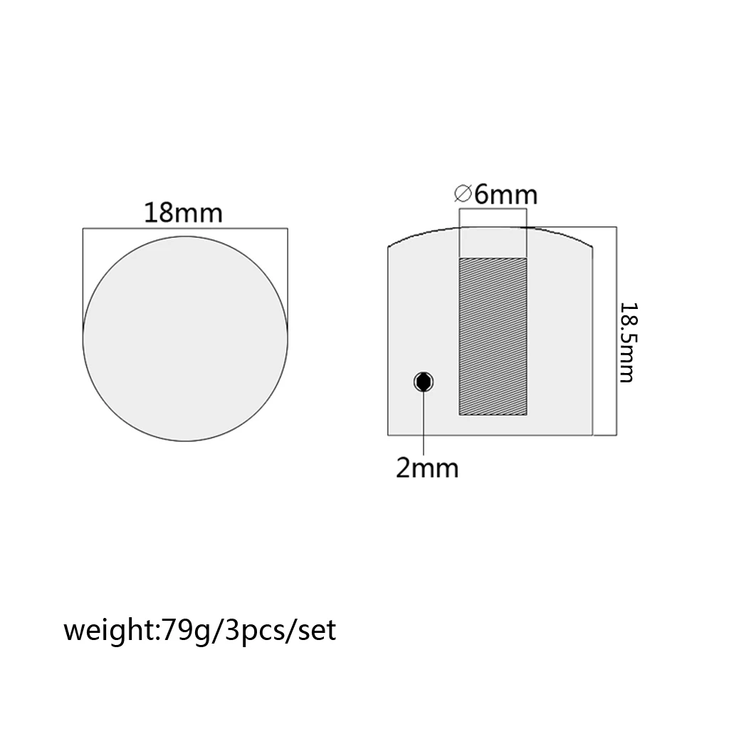 US $10.07 Metal Electric Guitar Knobs Bass Durable Metal Volume Tone Cap Dome Knobs Guitarra Cap Tone Control Knobs