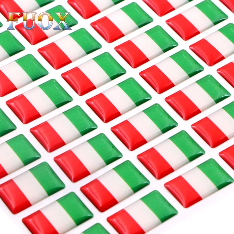 Excellent car steering wheel decoration sticker Italian flag for Lancia Alfa Romeo Fiat styling accessories | Автомобили и