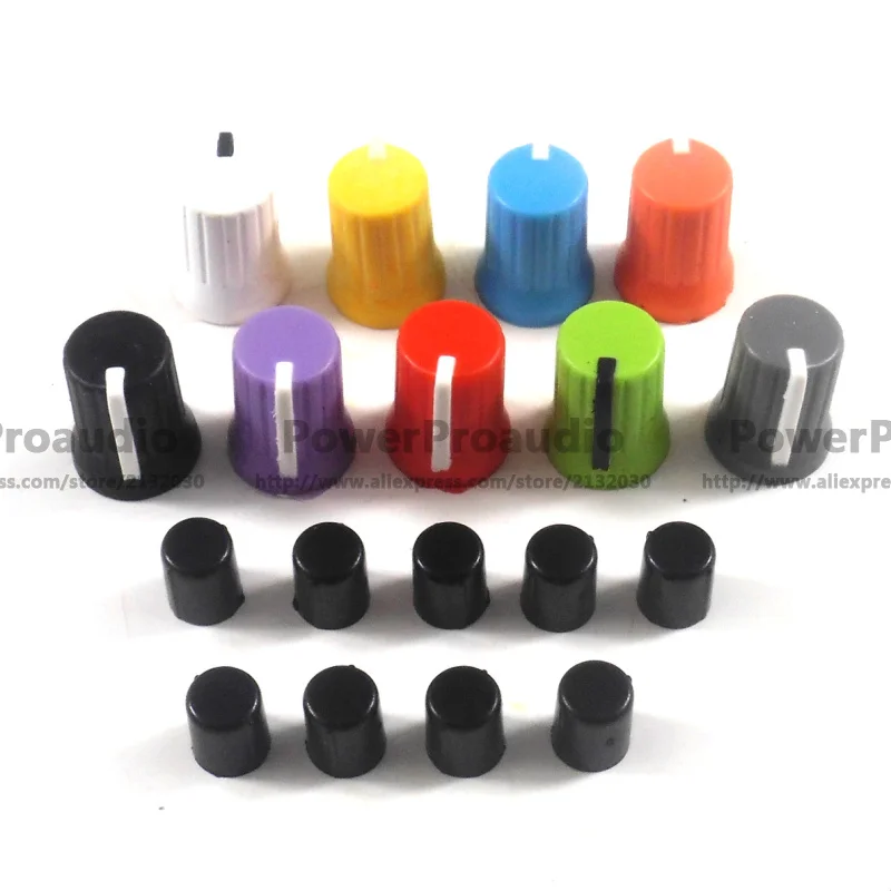 40pcs Rotary Knob NI For Traktor Kontrol Z1 Z2 S2 S4 S5 S8 DJ Controller Mixer colorful item you can chose any color